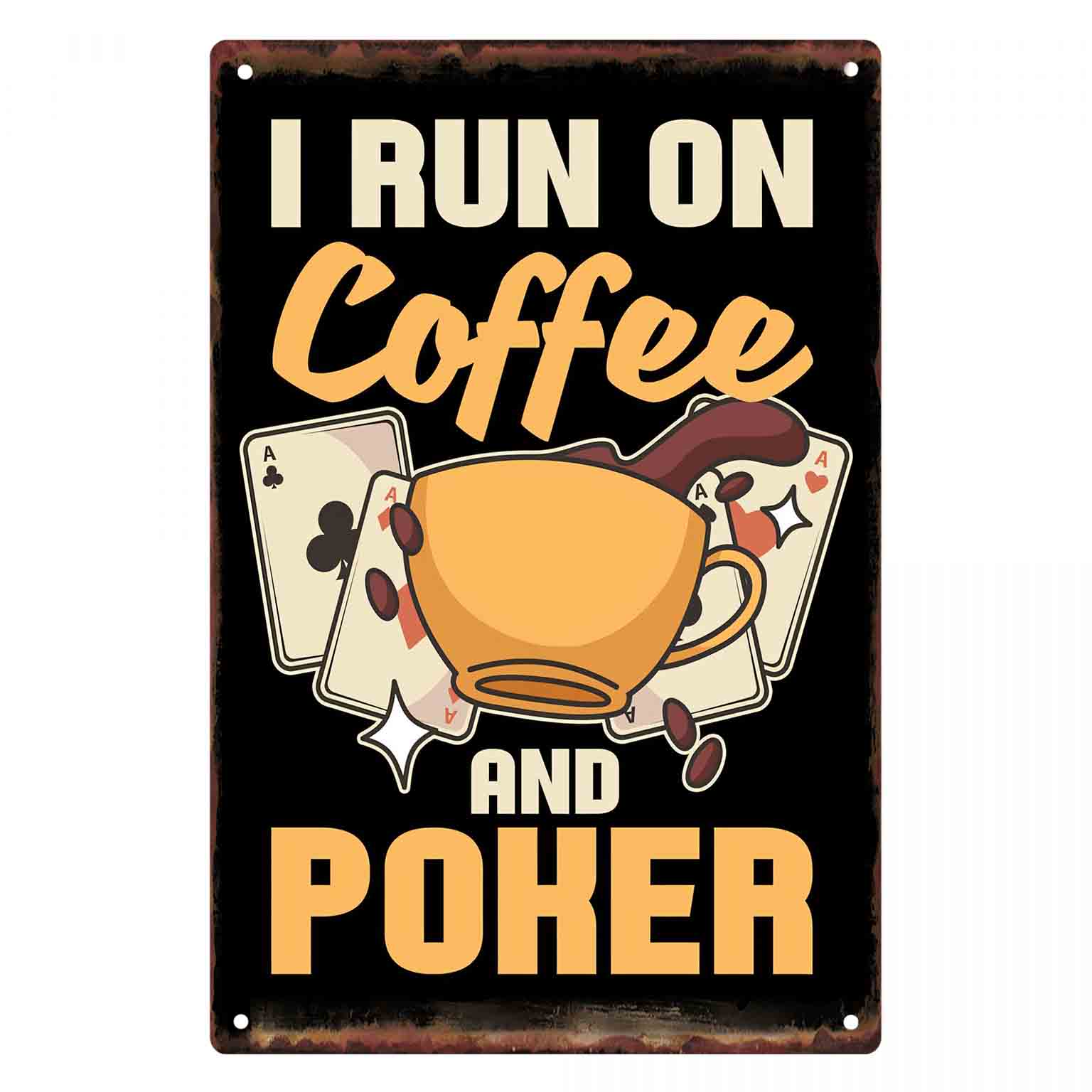 Home Bar And Coffee - Insegna da parete in metallo 2D