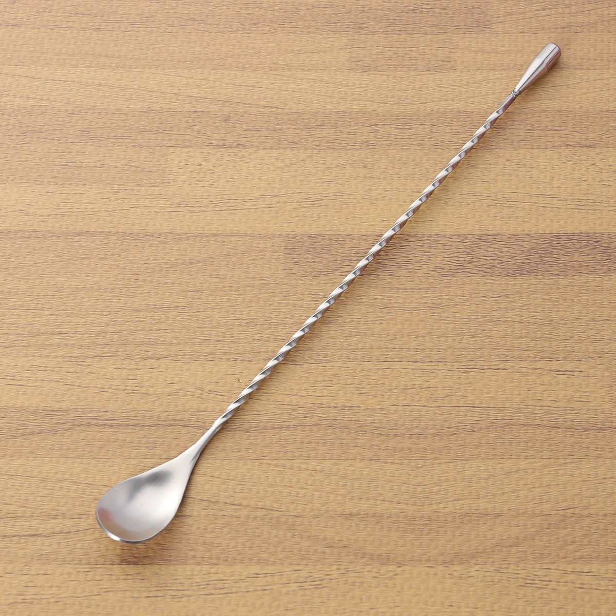 Bar Spoon Twisted - Cucchiaino da cocktail in acciaio inossidabile,
