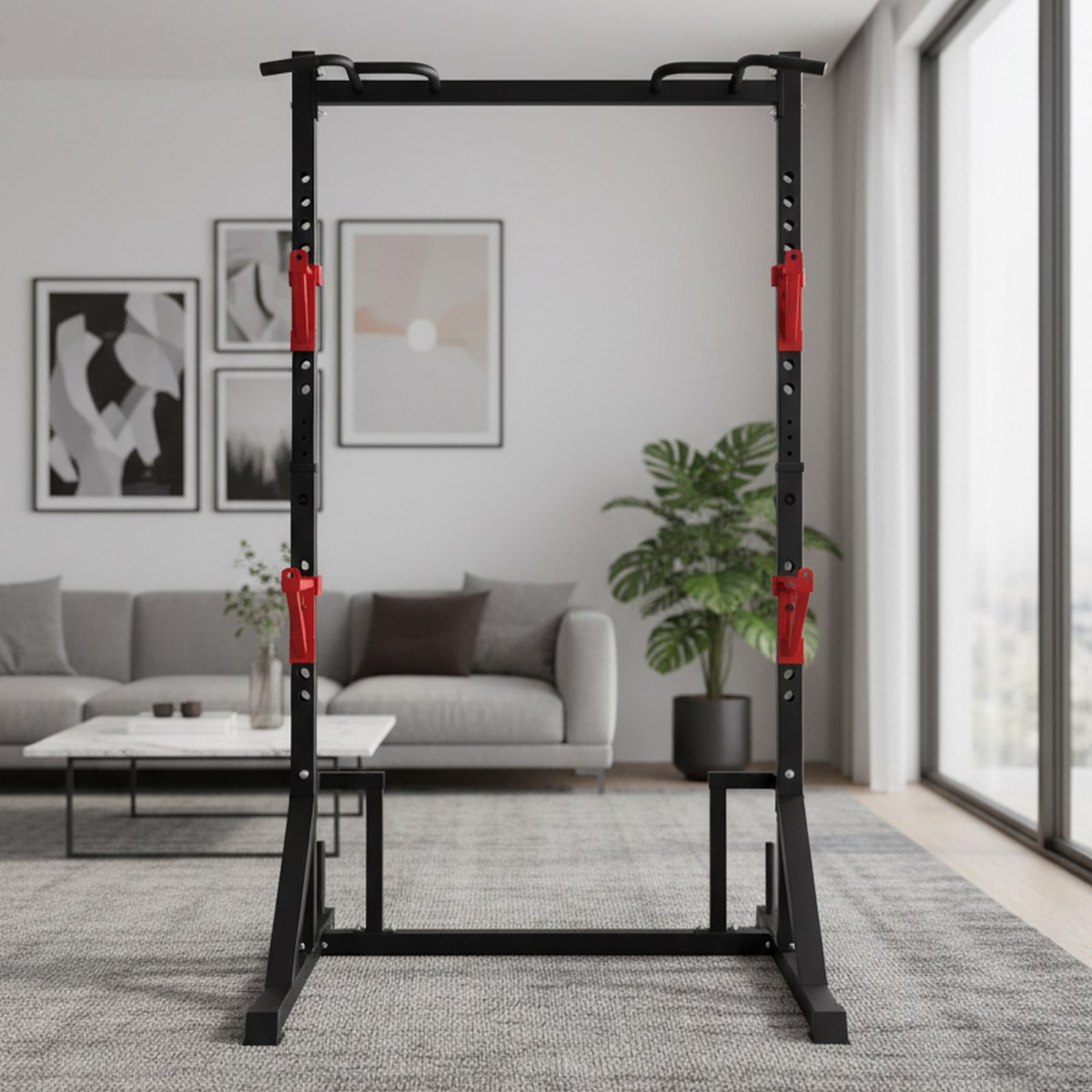 Power Rack Regolabile con Barr - Home Bar Stand recensione e prezzo