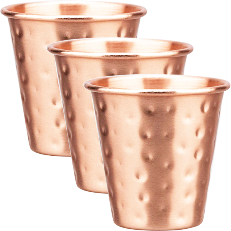 Set di 3 Nuove Tazze in Rame P - Mule Copper Mug recensione e prezzo