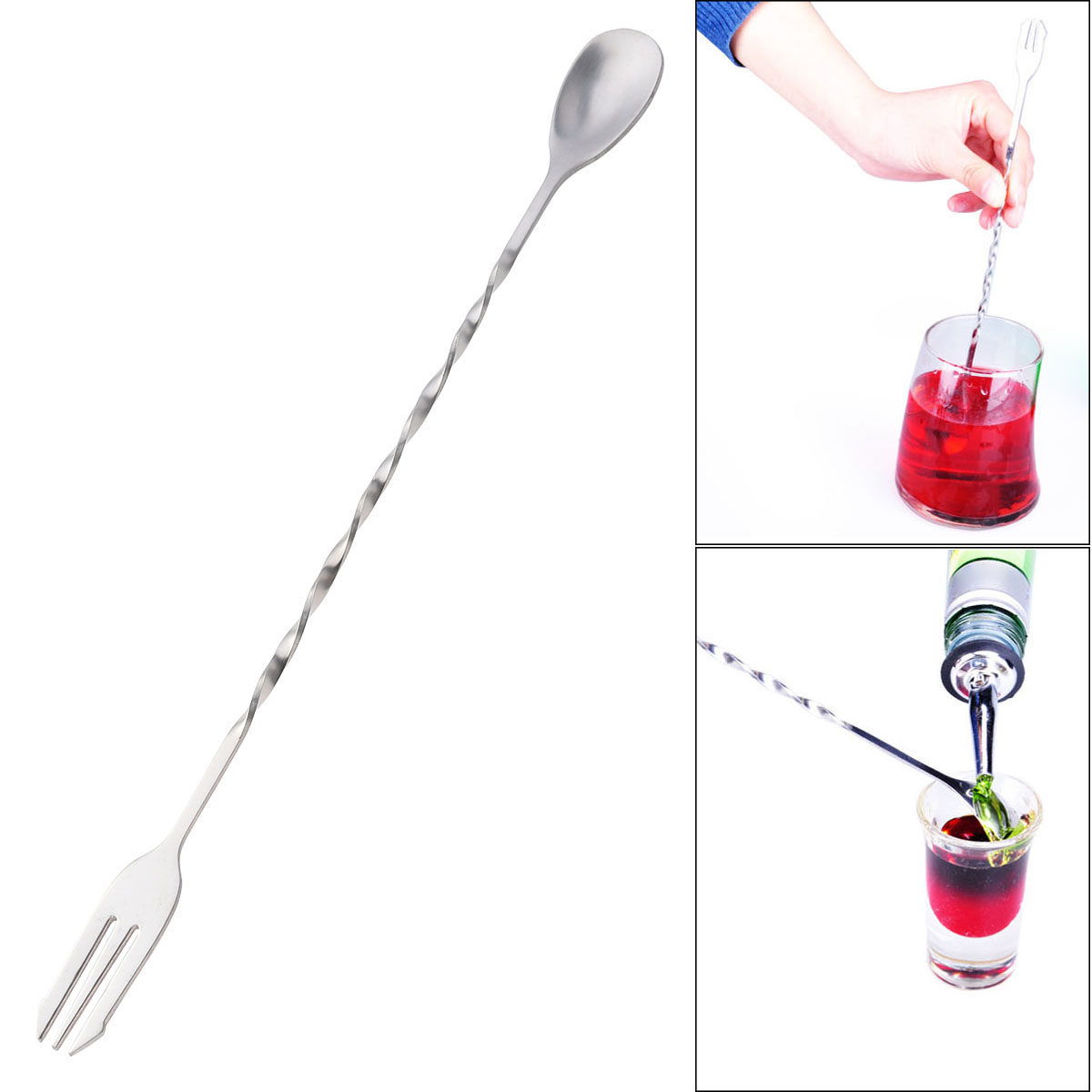Forchetta e cucchiaio per cock - Bar Spoon Twisted recensione e prezzo