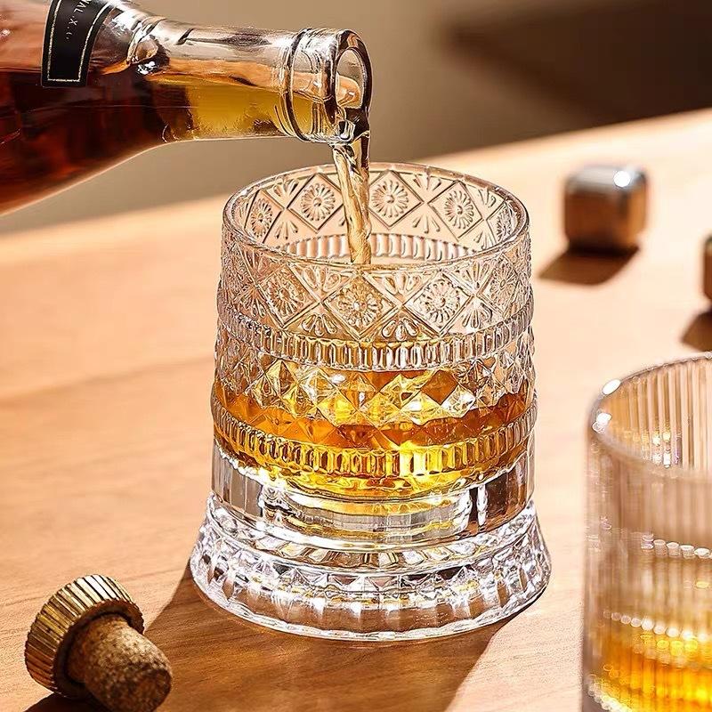 Bicchieri da whisky rotanti co - Highball Glass Set recensione e prezzo