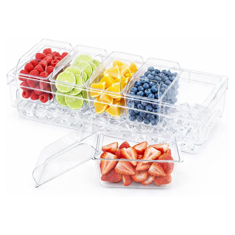 A27F-Set da portata per taco d - Garnish Tray Set recensione e prezzo