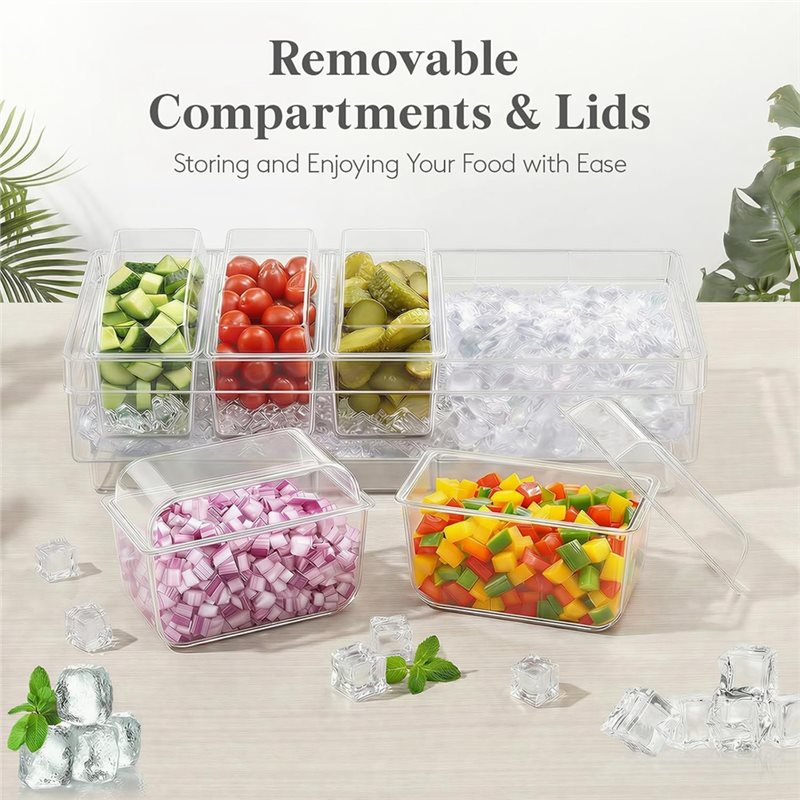 BAAR - Contenitori refrigerati - Garnish Tray Set recensione e prezzo
