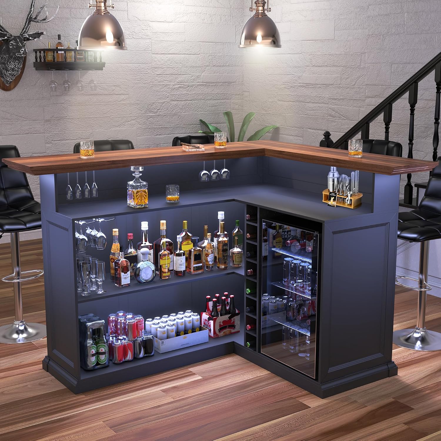 Mobile Bar a L per la Casa con - Home Bar Lounge recensione e prezzo